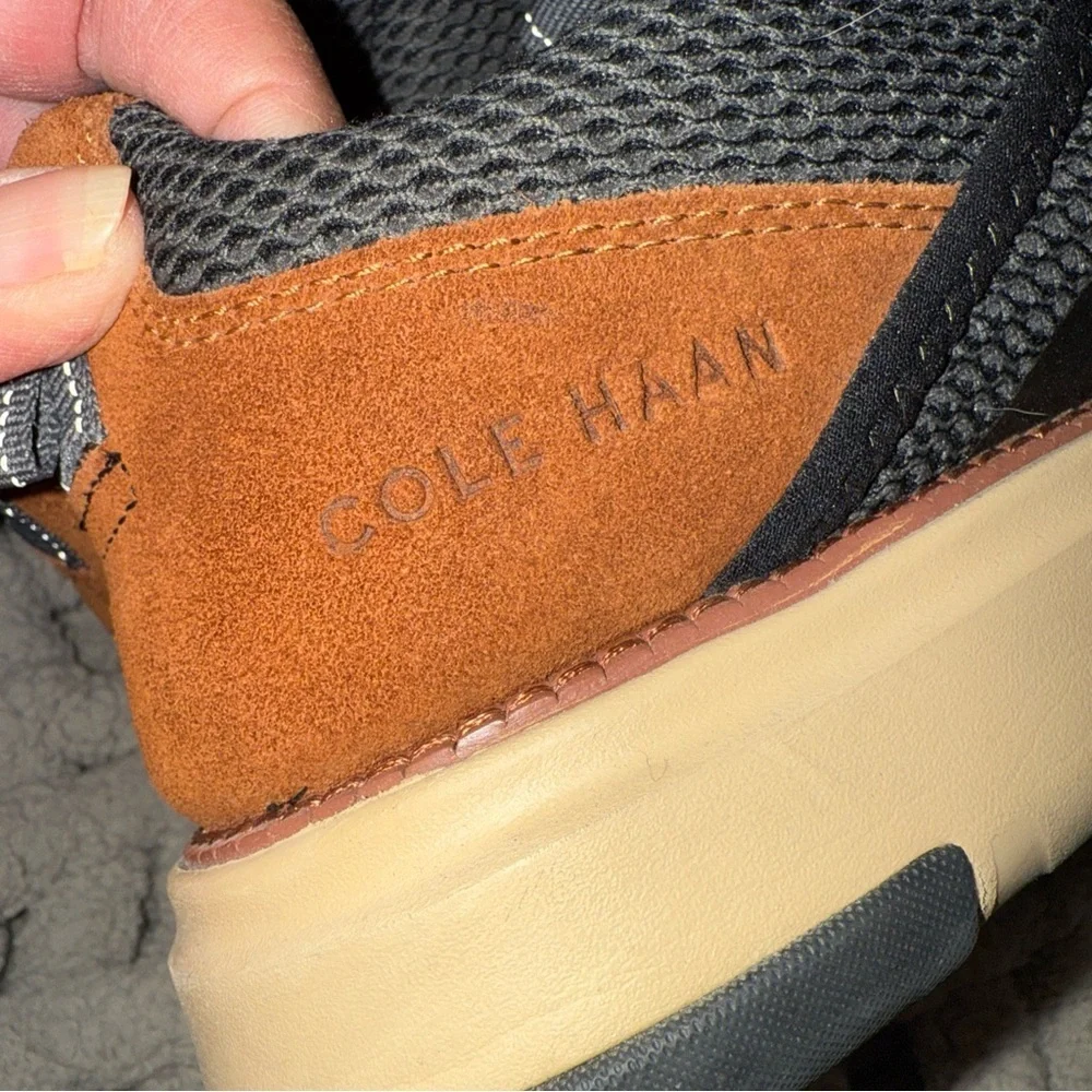 Cole Haan Charcoal and Black Zerogrand Sneakers